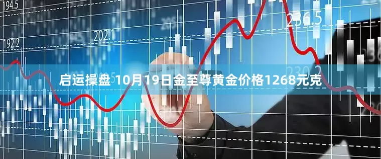 启运操盘 10月19日金至尊黄金价格1268元克
